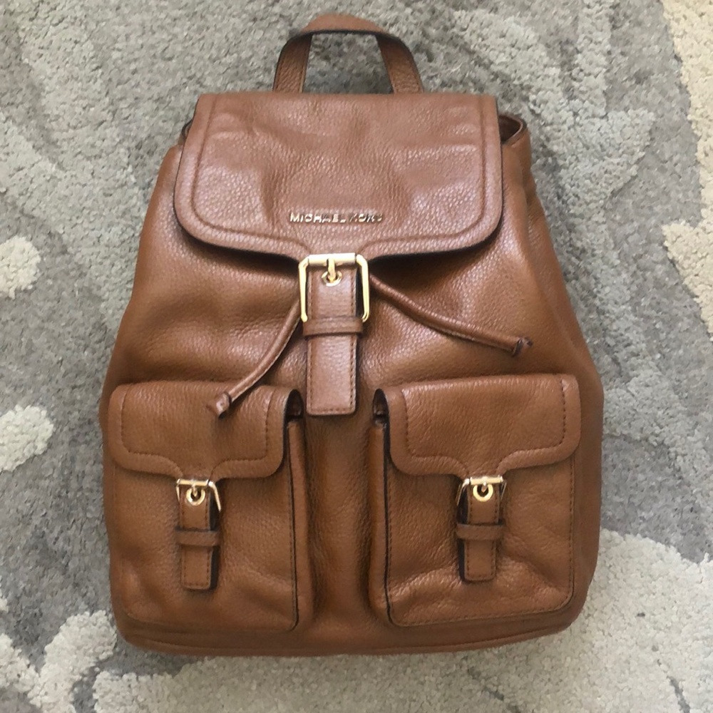 COPY - Brown Michael Kors drawstring backpack